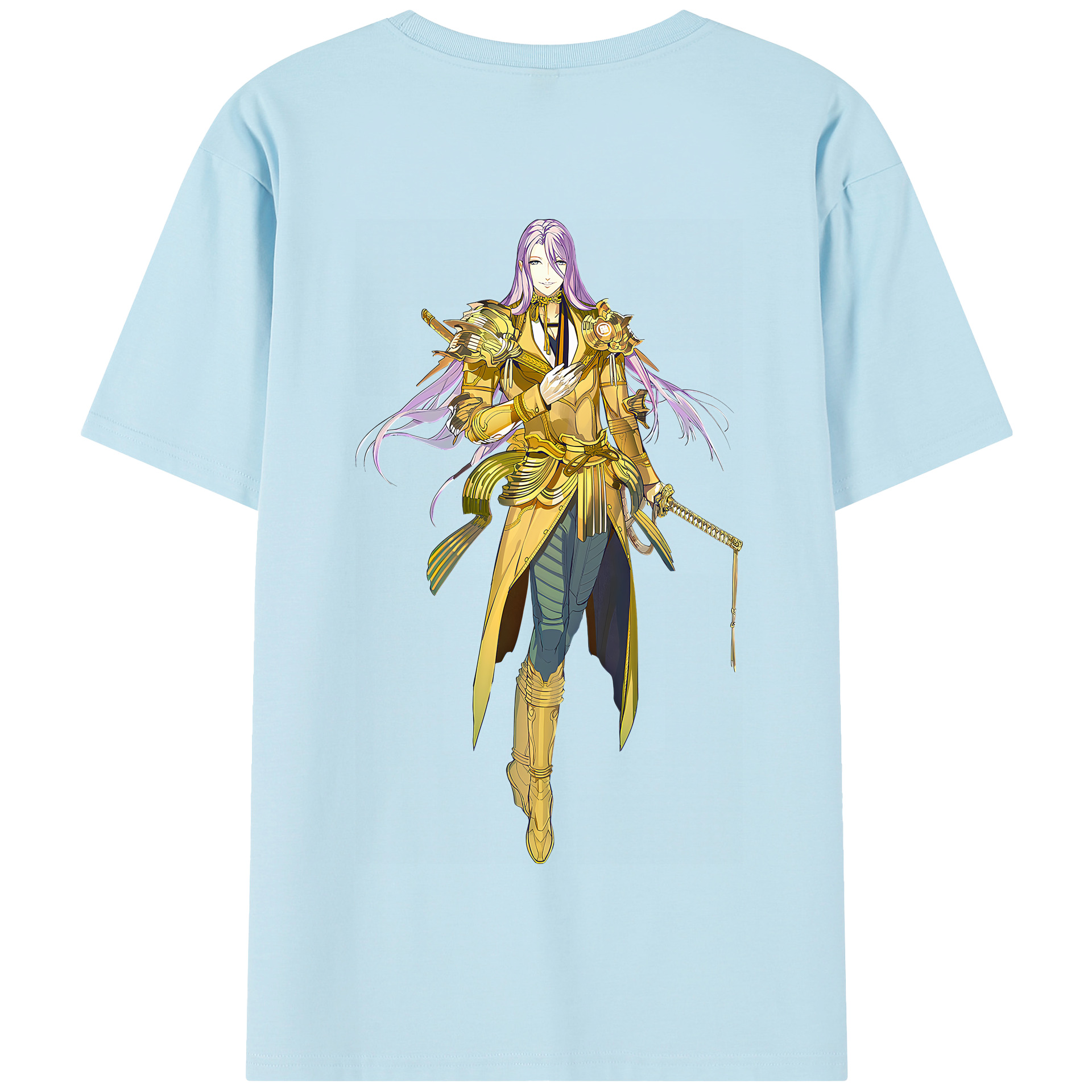 （画像用） 刀剣乱舞 Touken Ranbu 綿100％半袖Tシャツ（背面プリント）